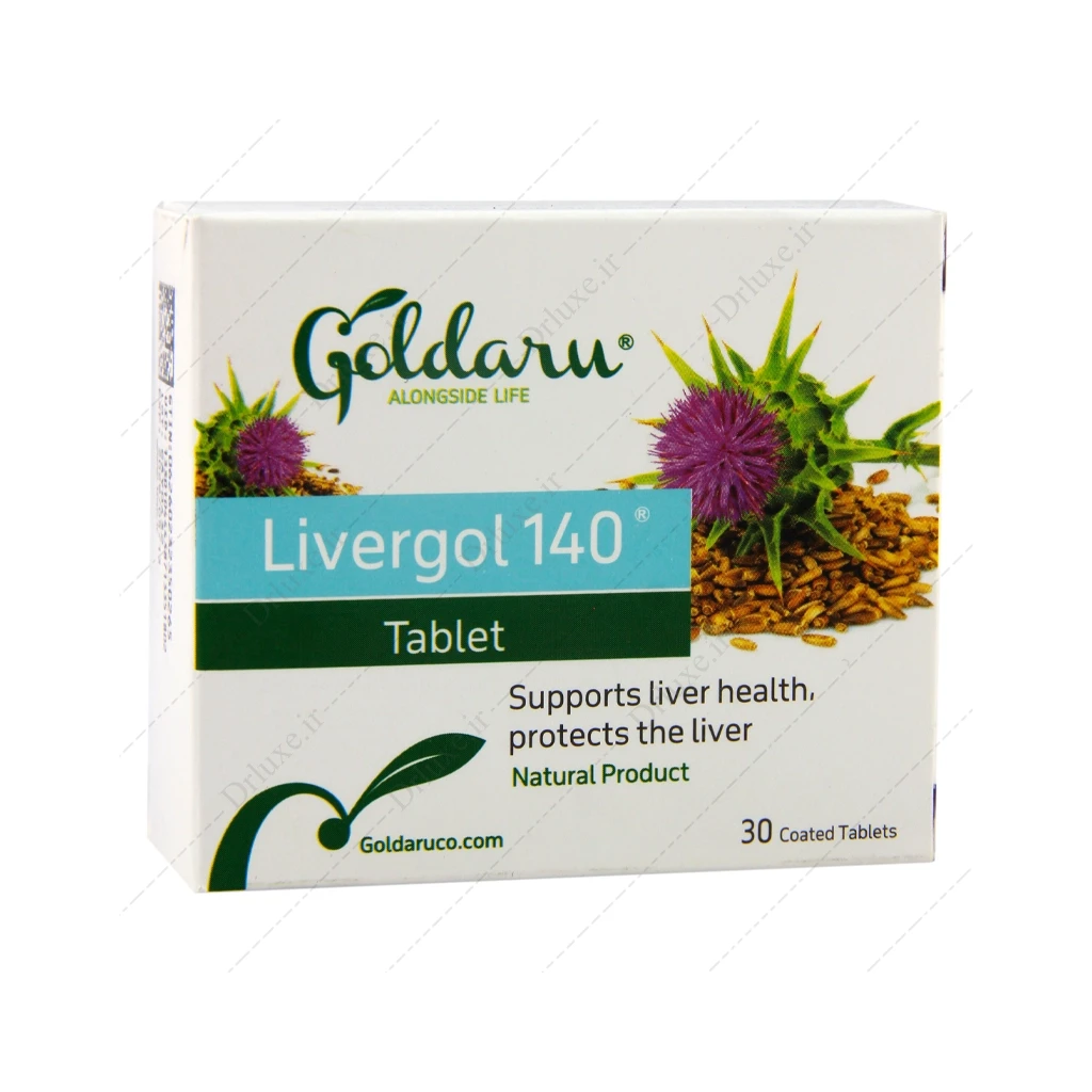 قرص لیورگل 140 میلی گرم گل دارو 30 عدد